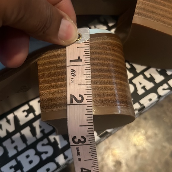 Sophia Webster & Patrick Cox Stevie Daisy Loafer Mule Aqua(Blue) SZ 41.5EU/11.5 - Picture 11 of 11